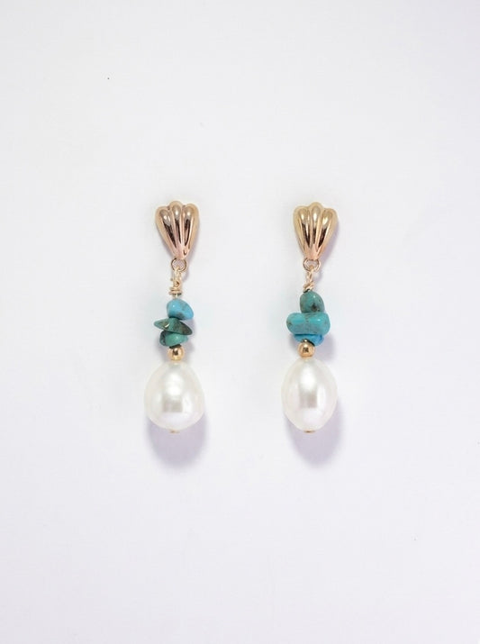 Salt & water earrings