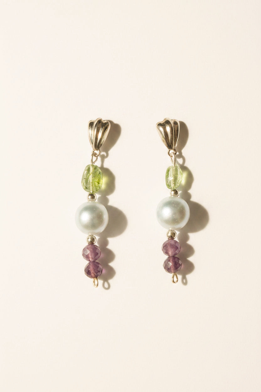 Gems of light earrings