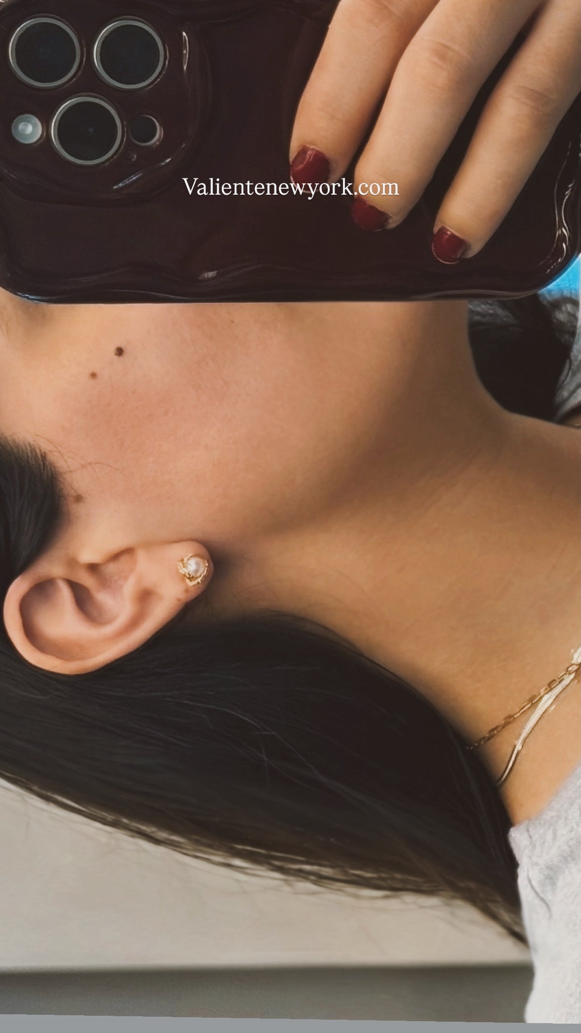 Golden hush studs