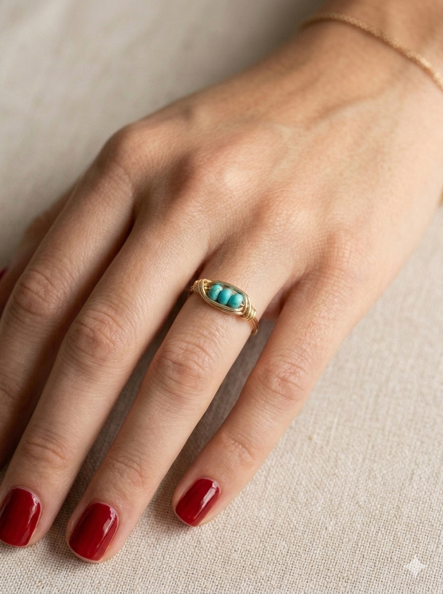 turquoise eternal ring