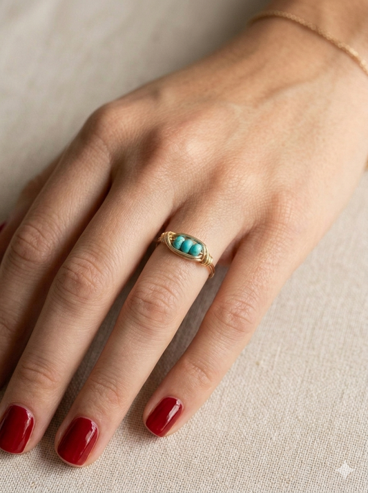 turquoise eternal ring
